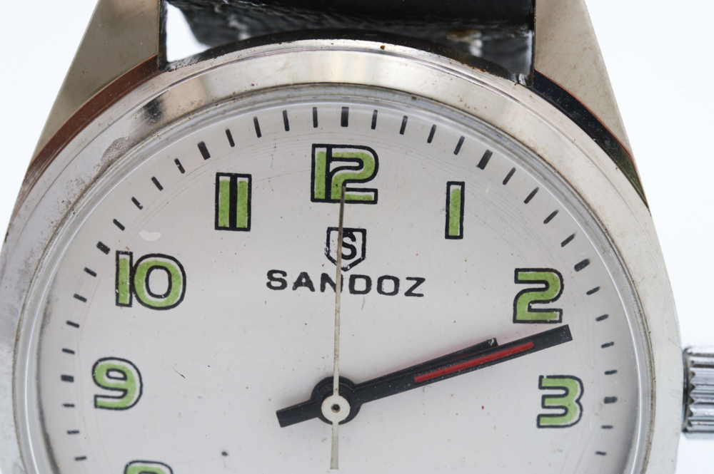 Vintage Sandoz 17-Jewel Automatic Watch
