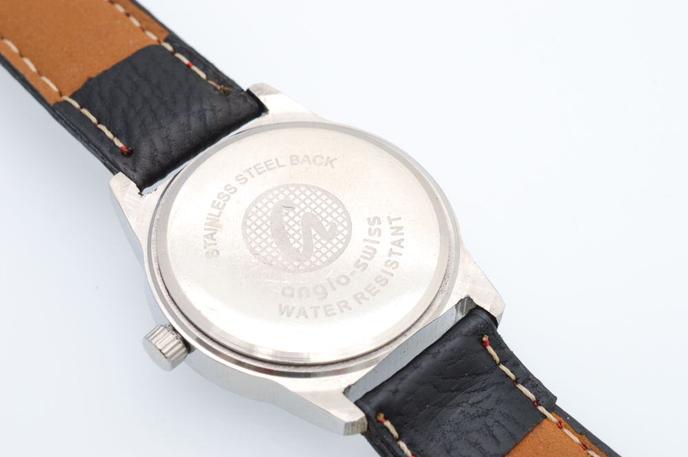 Vintage Anglo Swiss Watch Co. "Cavalry" 17-Jewel Automatic Watch