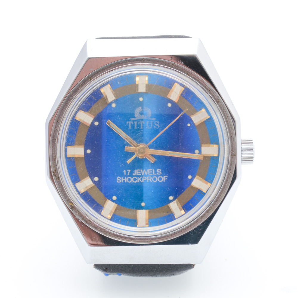 Vintage Titus 17-Jewel Automatic Watch