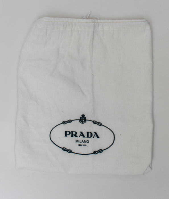 Brown Leather Prada Handbag