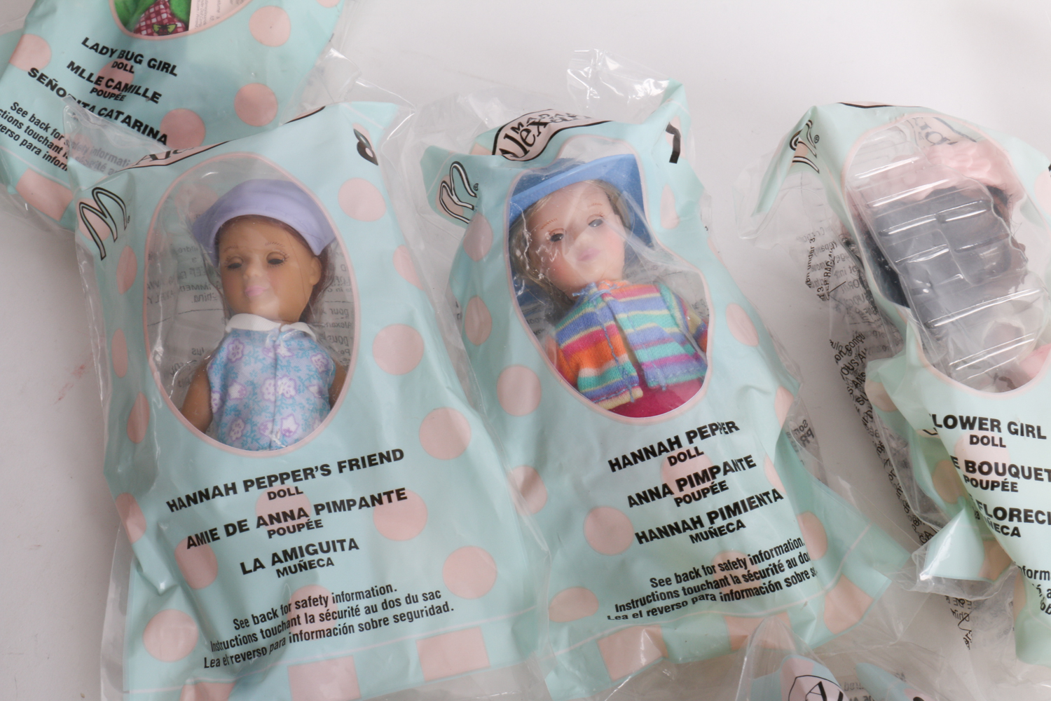 McDonald's Happy Meal Miniature Madame Alexander Dolls