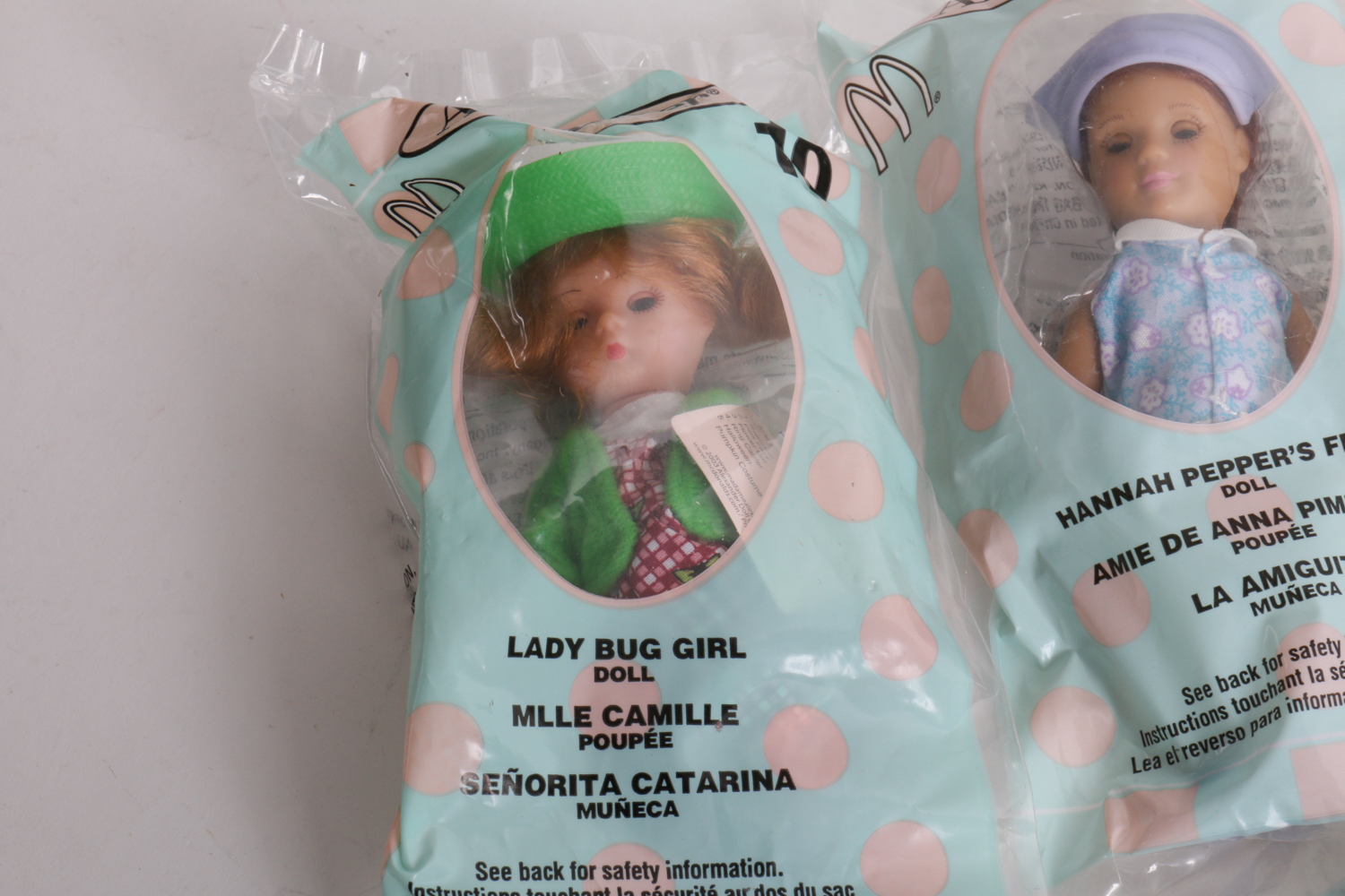 McDonald's Happy Meal Miniature Madame Alexander Dolls