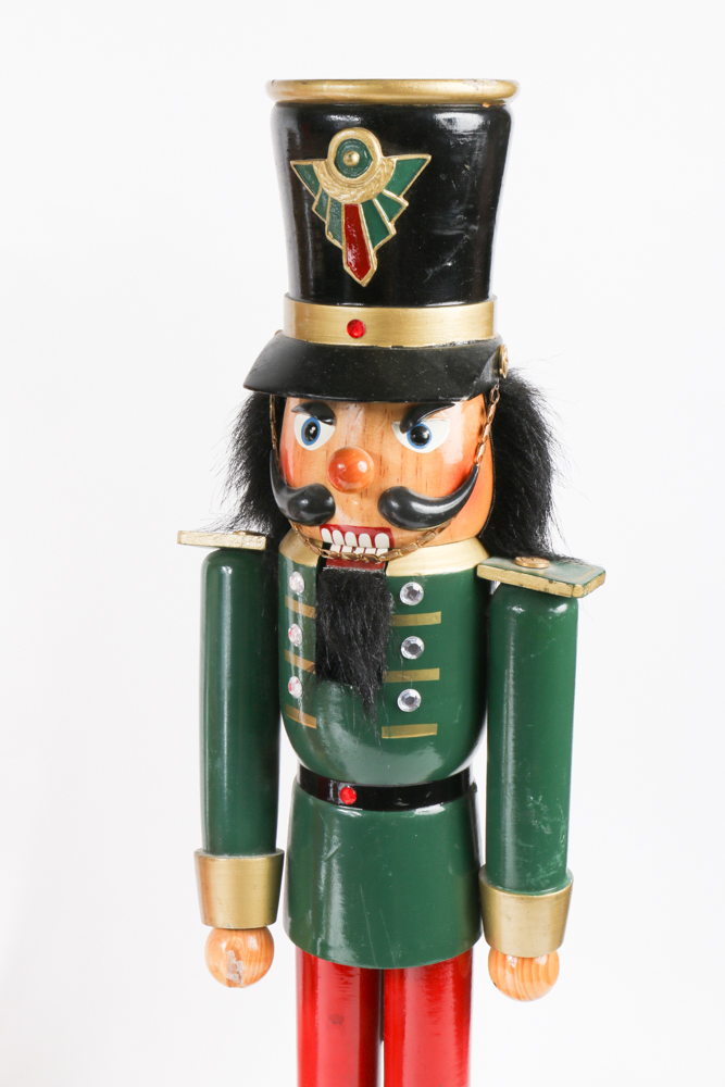 Collection of Painted Wooden Nutcrackers