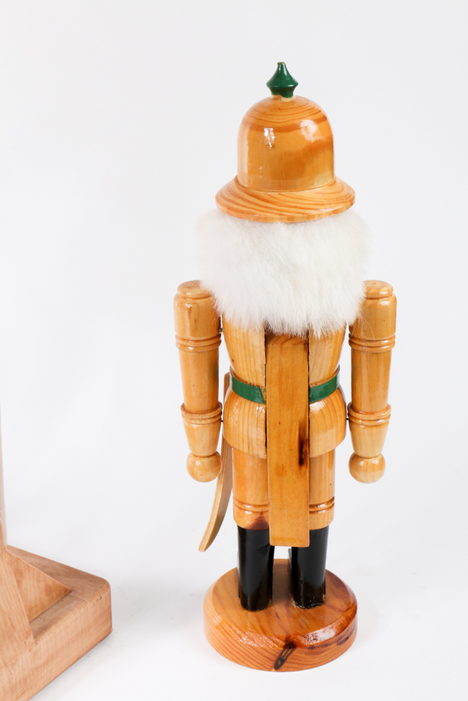 Collection of Painted Wooden Nutcrackers