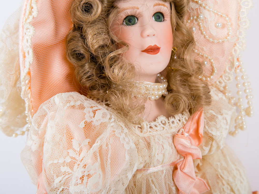Maryse Nicole Heirloom Dolls Porcelain "Madame Marguerite"