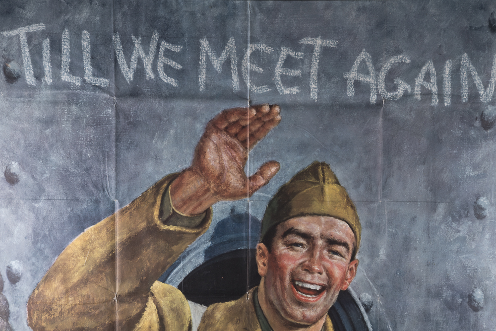 After Joseph Hirsch Print "Till We Meet Again"