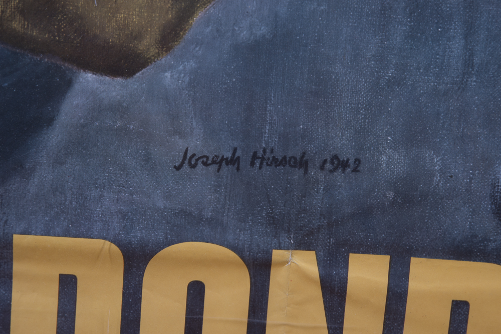 After Joseph Hirsch Print "Till We Meet Again"