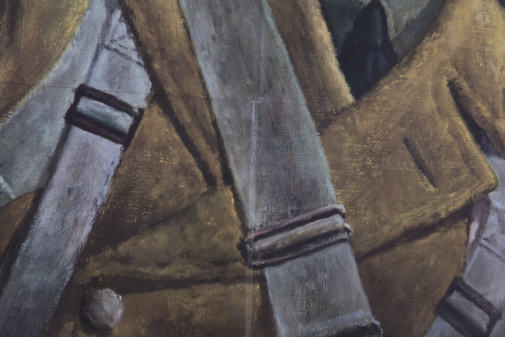 After Joseph Hirsch Print "Till We Meet Again"