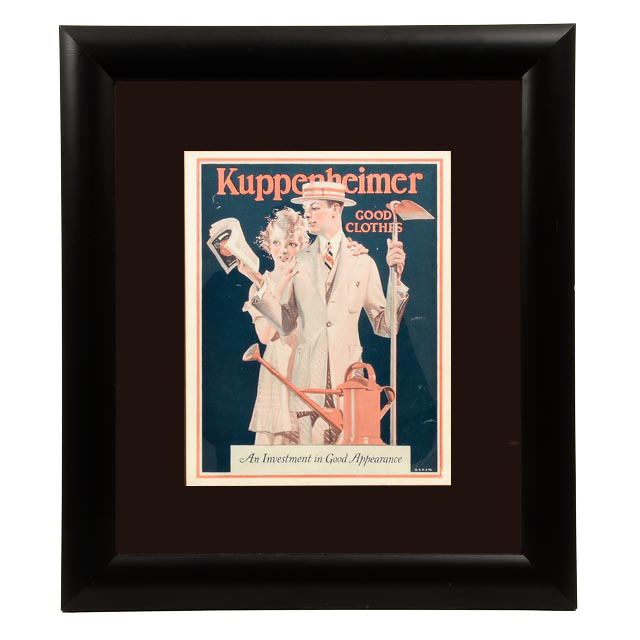 Original Vintage Advertisement for Kuppenheimer After J.C. Leyendecker