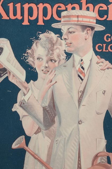 Original Vintage Advertisement for Kuppenheimer After J.C. Leyendecker