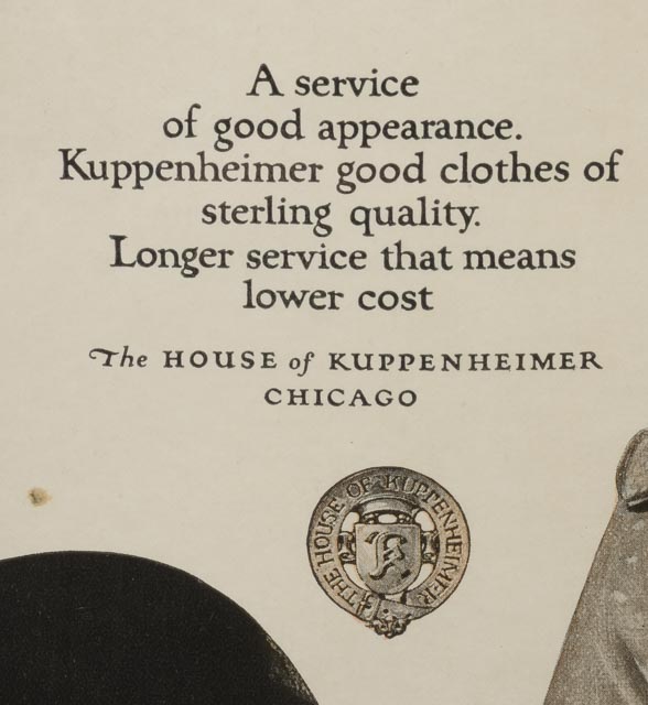 Original Vintage Advertisement for Kuppenheimer After J.C. Leyendecker