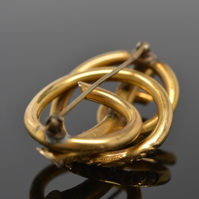 Victorian Gold Filled Brooch