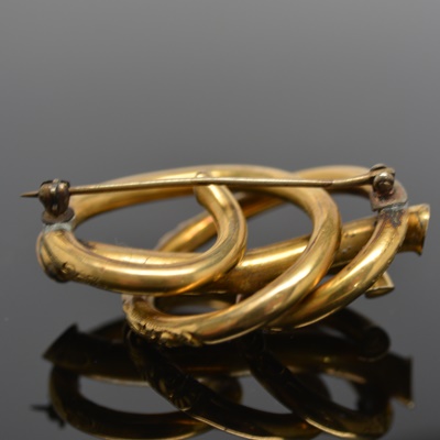 Victorian Gold Filled Brooch