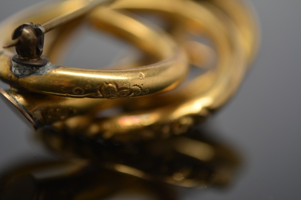 Victorian Gold Filled Brooch
