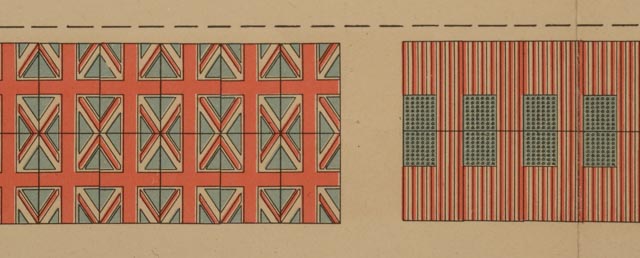 Large Original Vintage WWII "Hammond's Comprehensive Map of the World"