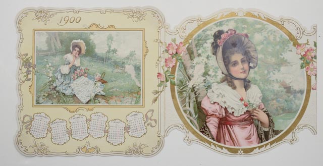 Antique 1900 "The Youth's Companion" Chromolithograph Calendar