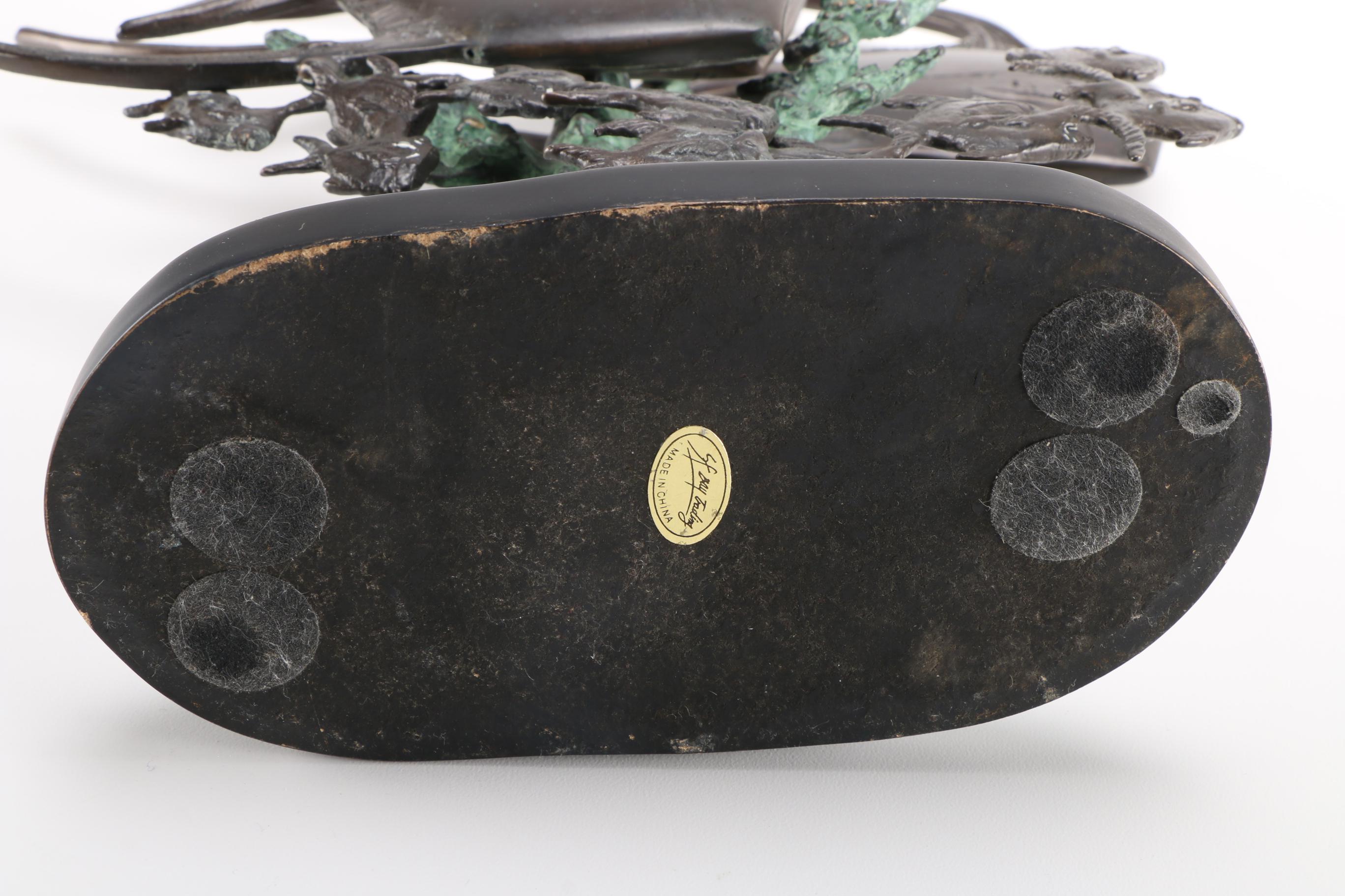 Brass Fish Sculpture