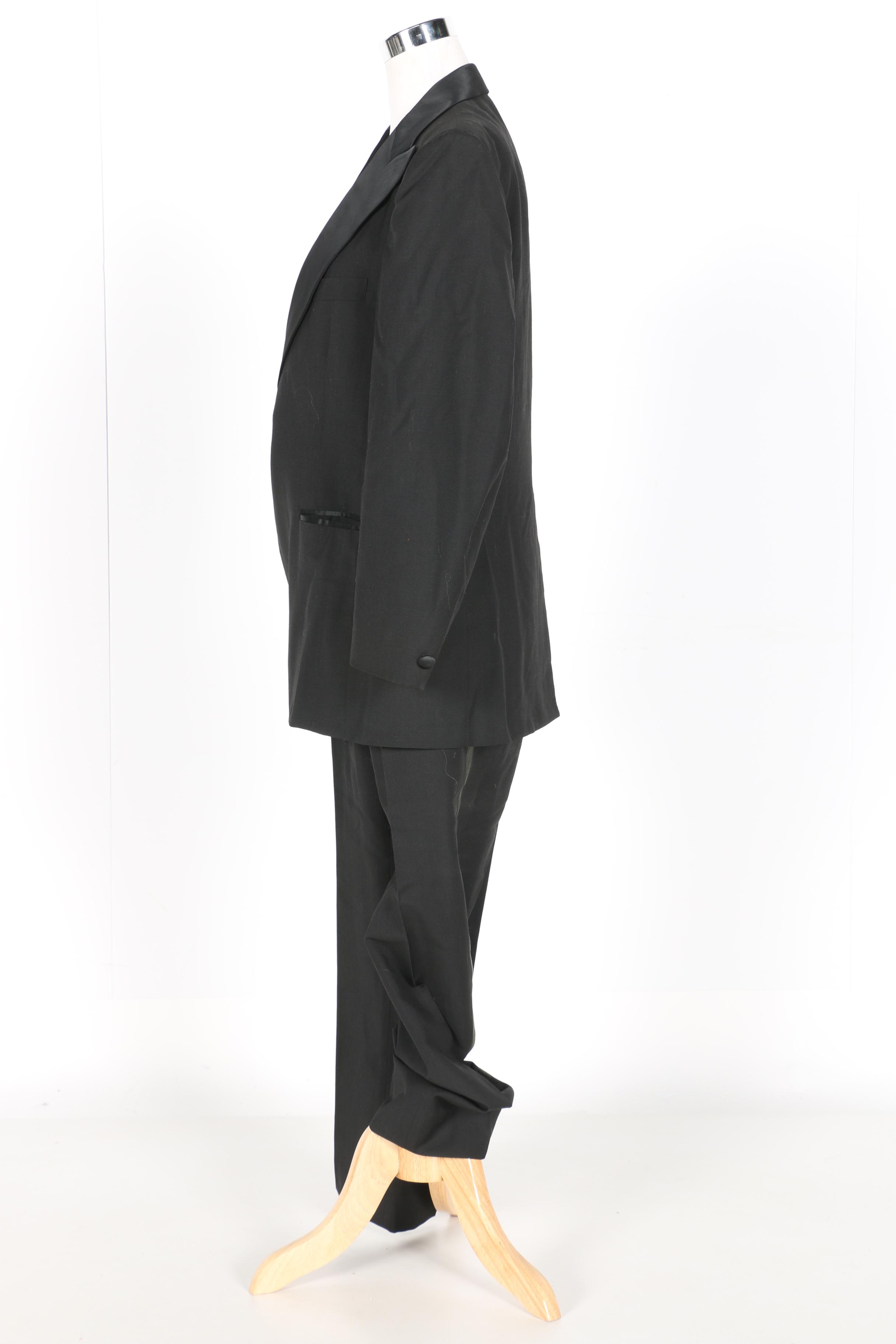 Men's Formal Wear Including a Wool and Cashmere Overcoat
