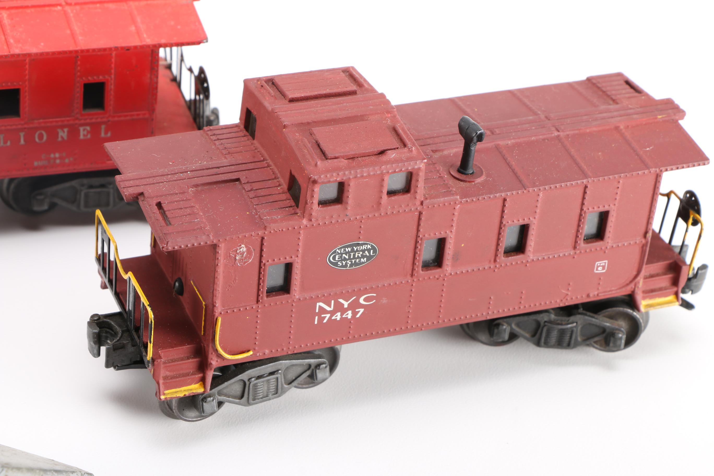 Train Cars, Track and Bumpers