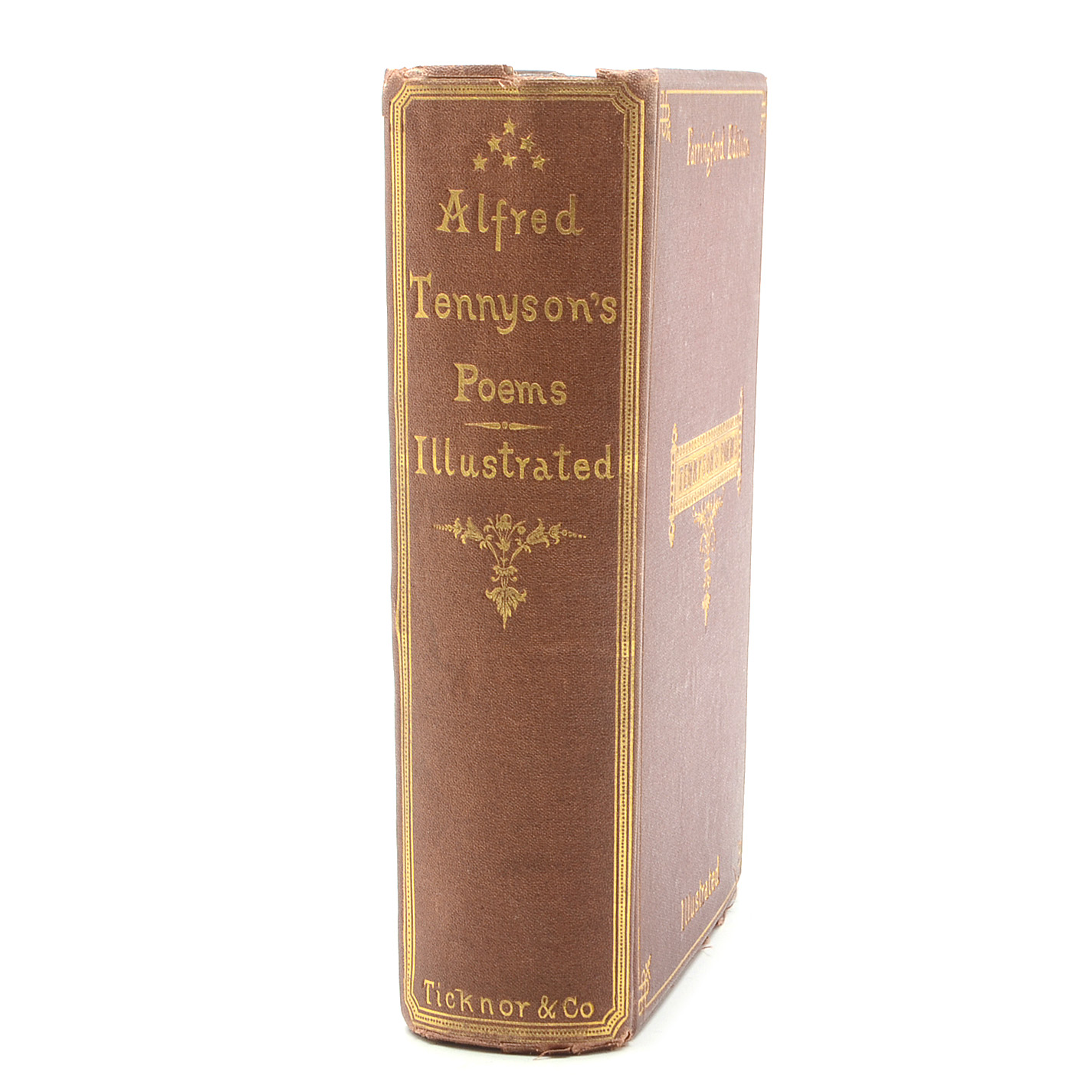 1866 "Tennyson's Poems" Illustrated Book