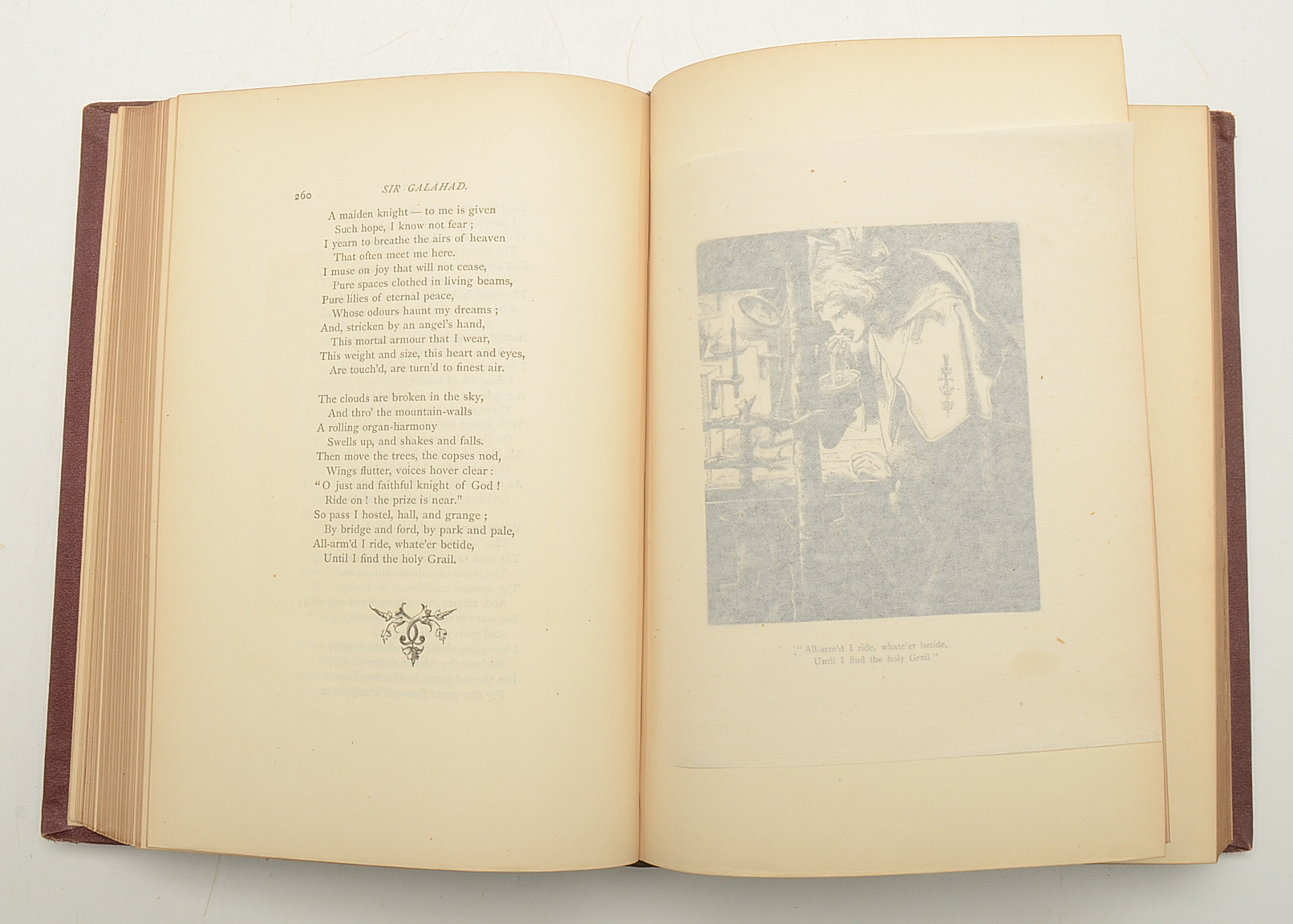 1866 "Tennyson's Poems" Illustrated Book