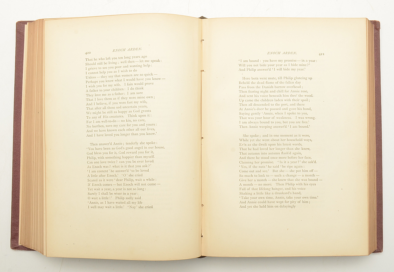 1866 "Tennyson's Poems" Illustrated Book