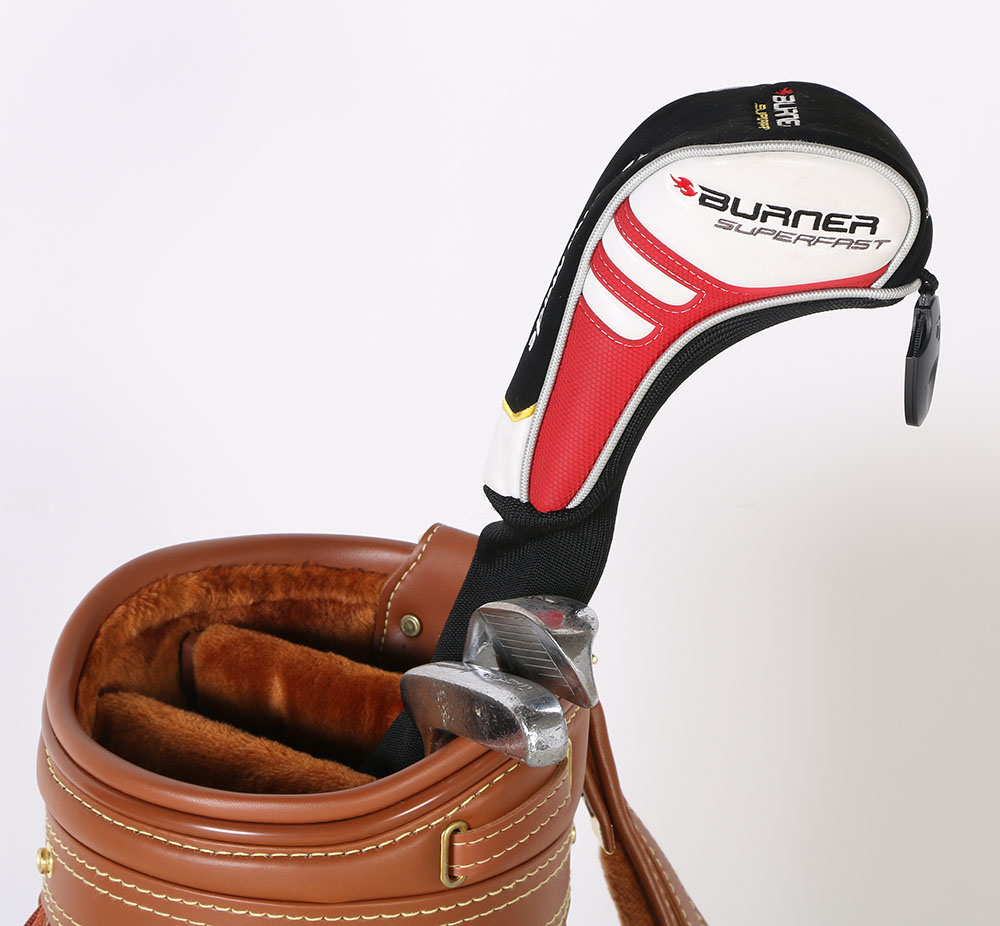 Daiwa "Coach Collection" Golf Bag and Taylor Made Club