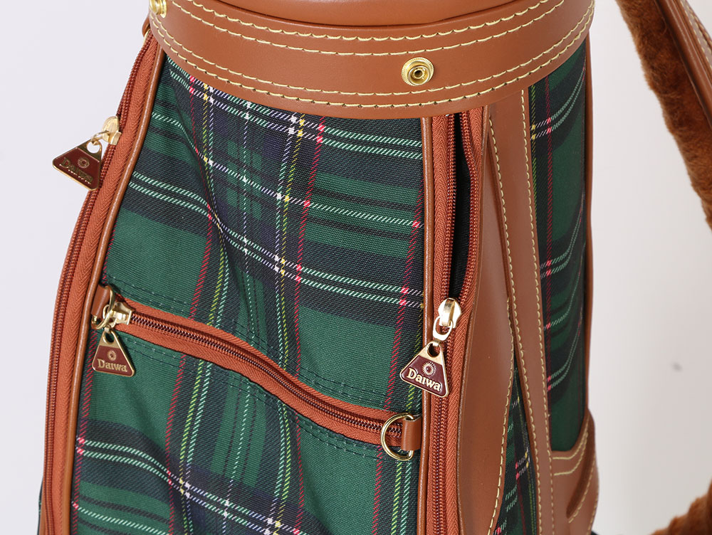 Daiwa "Coach Collection" Golf Bag and Taylor Made Club