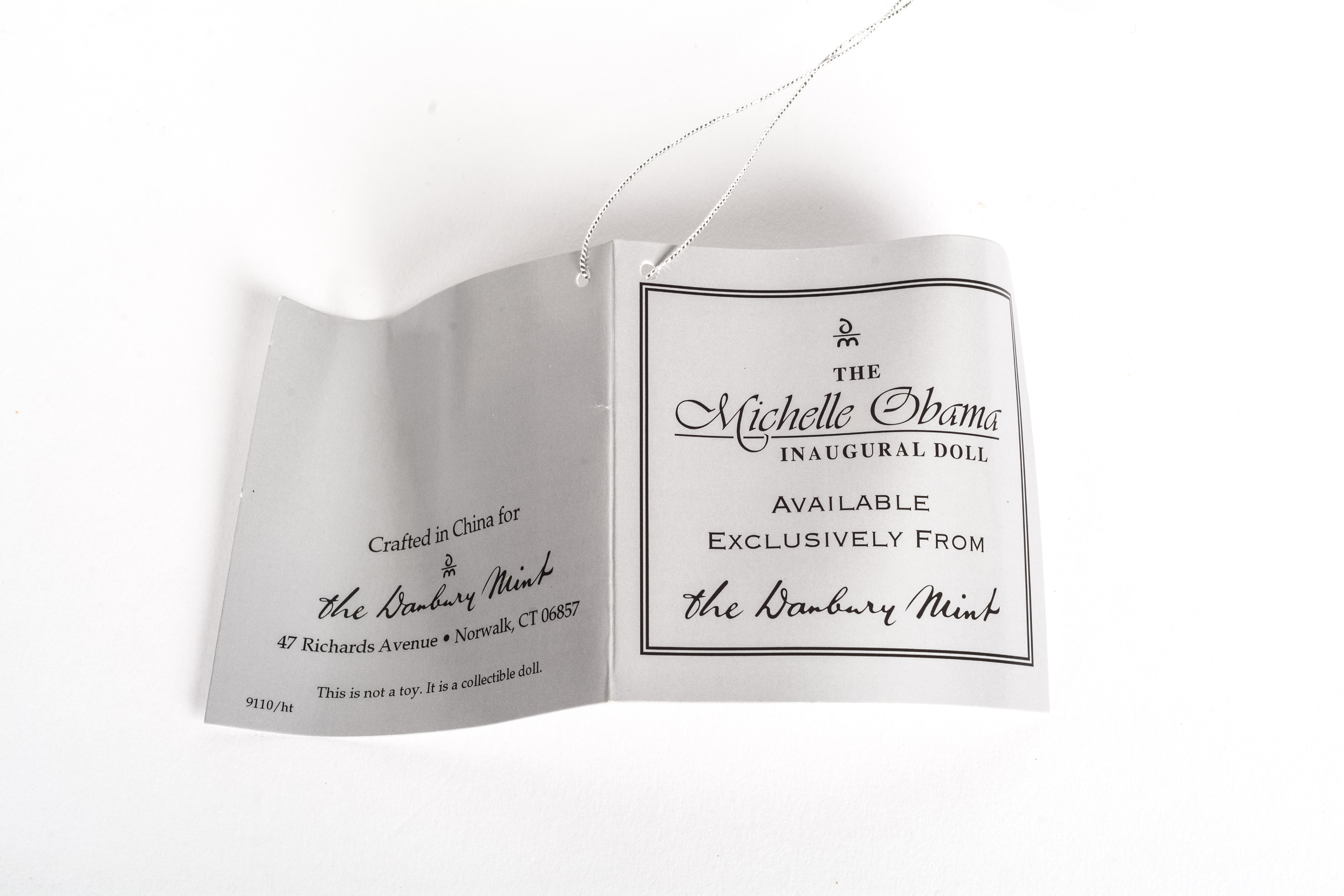 Danbury Mint "Michele Obama" Inaugural Porcelain Doll