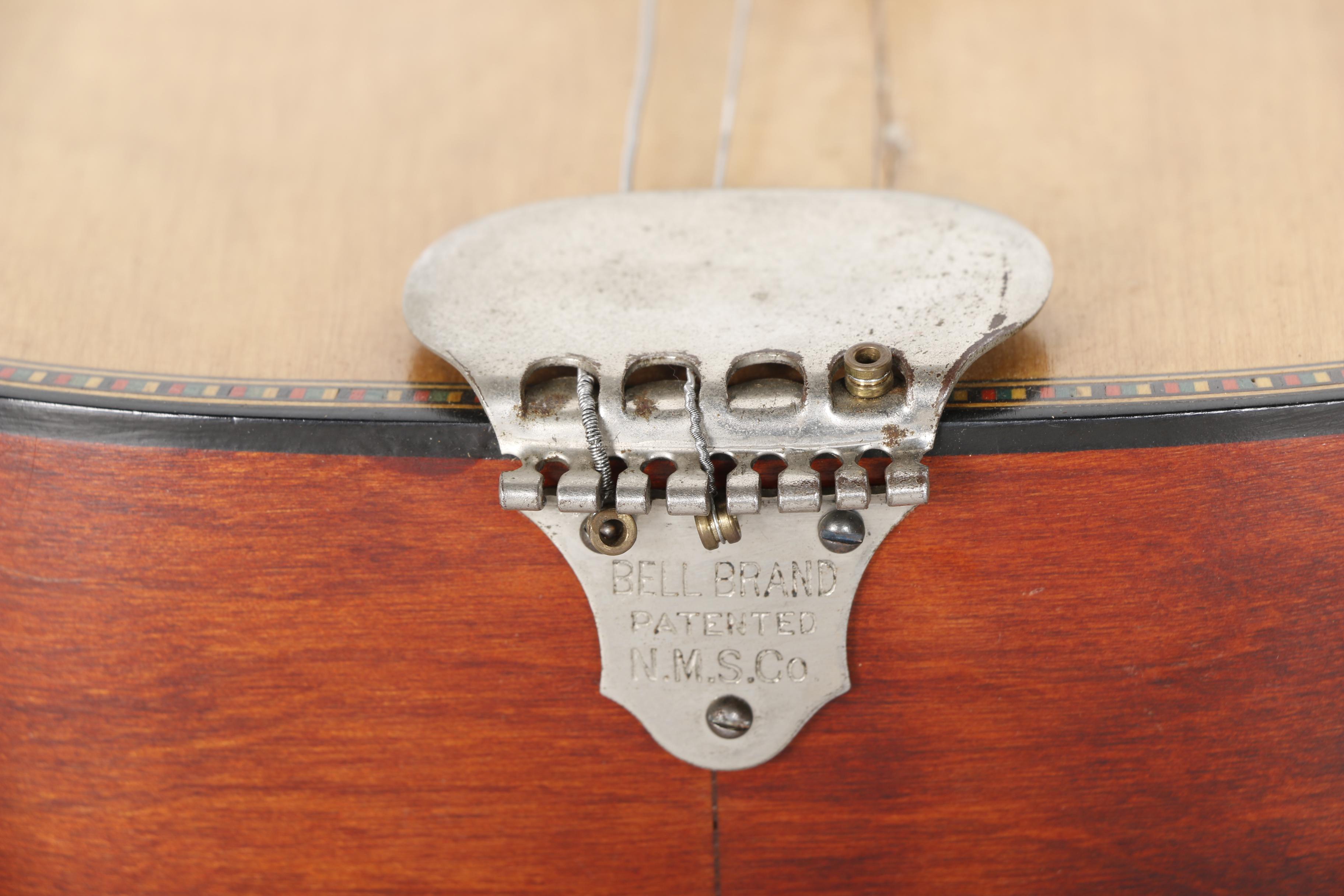 Vintage Regal Tenor Acoustic Guitar With Case