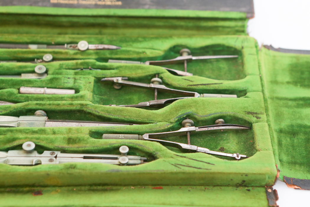 Eugene Dietzgen Co. Vintage Drafting Tool Kit