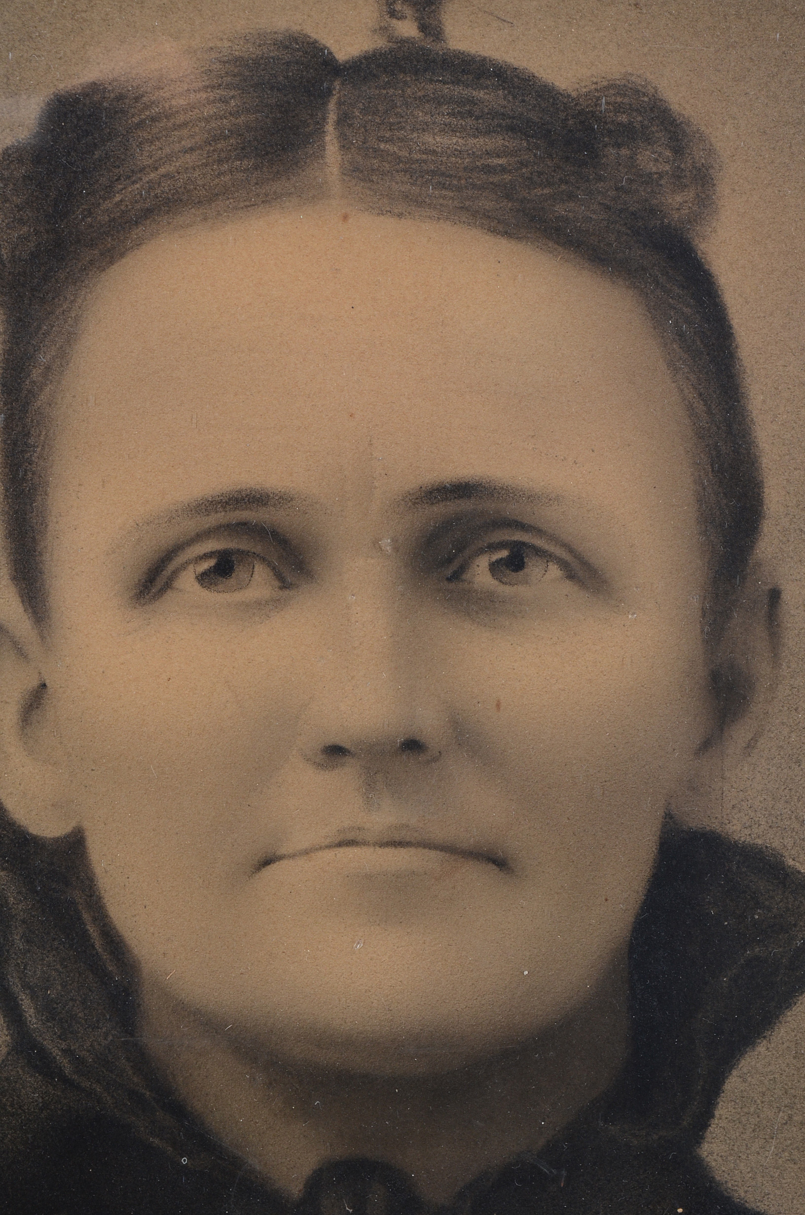 Antique Crayon Portrait