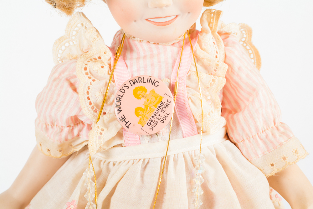 Numbered "Shirley Temple" Porcelain Doll