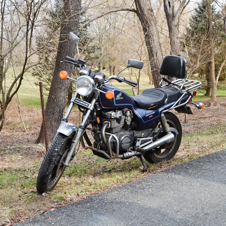 1985 Honda Nighthawk 450 Motorcycle