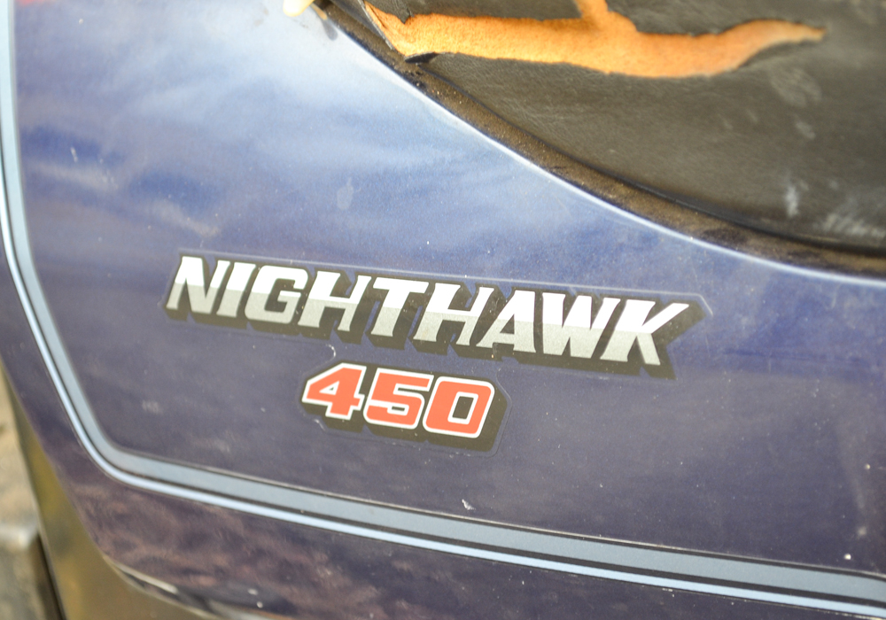 1985 Honda Nighthawk 450 Motorcycle