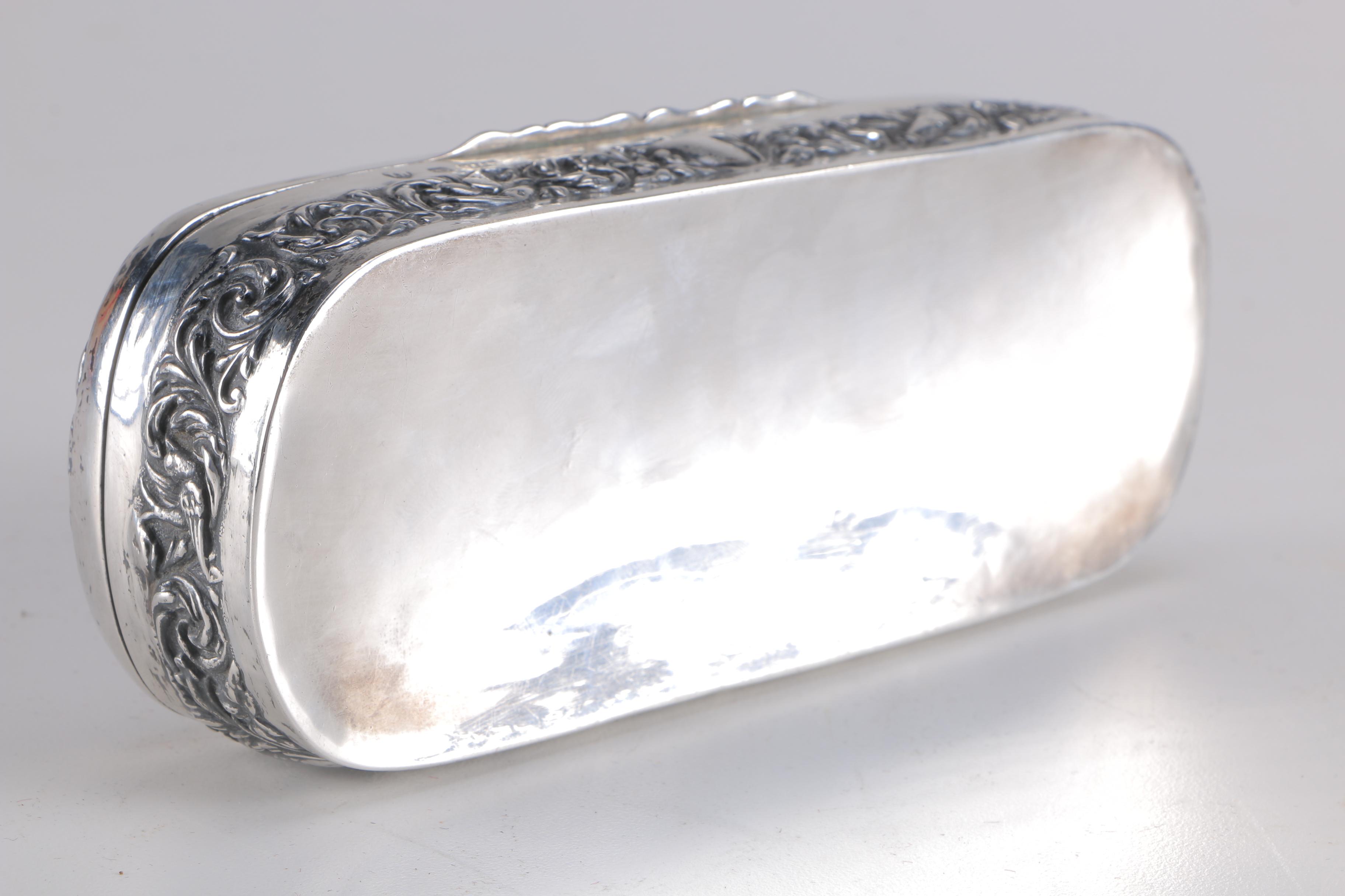 Circa 1897 Thomas Hayes Sterling Silver Trinket Box