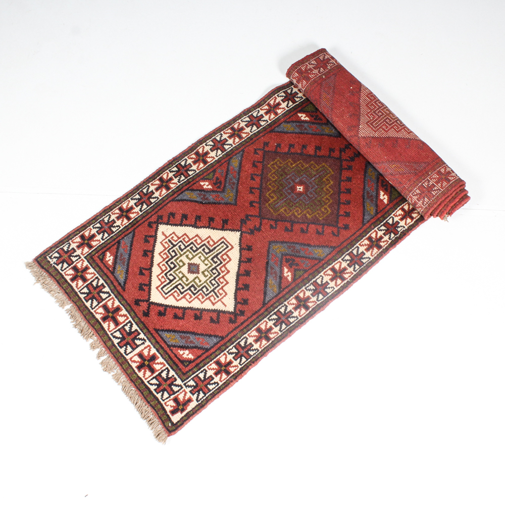 Hand Knotted Turkish Oushak Runner