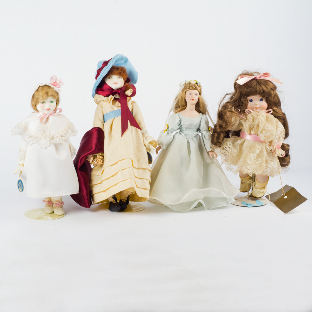 Collection of Vintage Dolls Including Royal Doulton