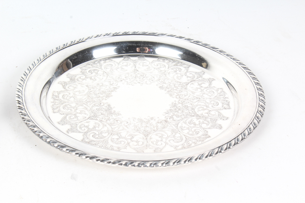 Antique Homan Quadruple Plate Tea Service