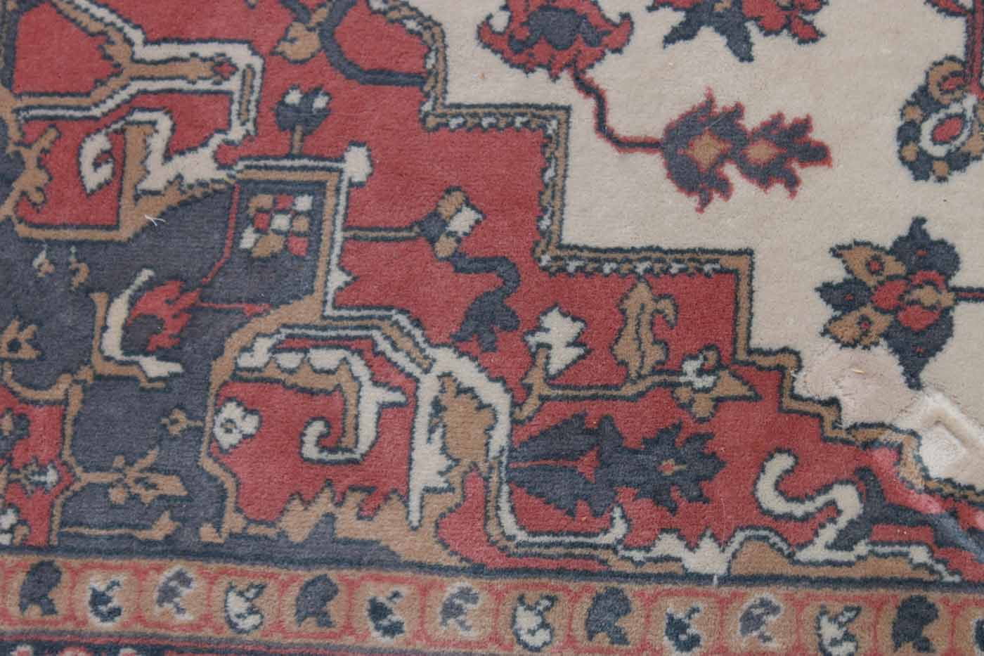 Power Loomed Karastan "Heriz" Wool Area Rug