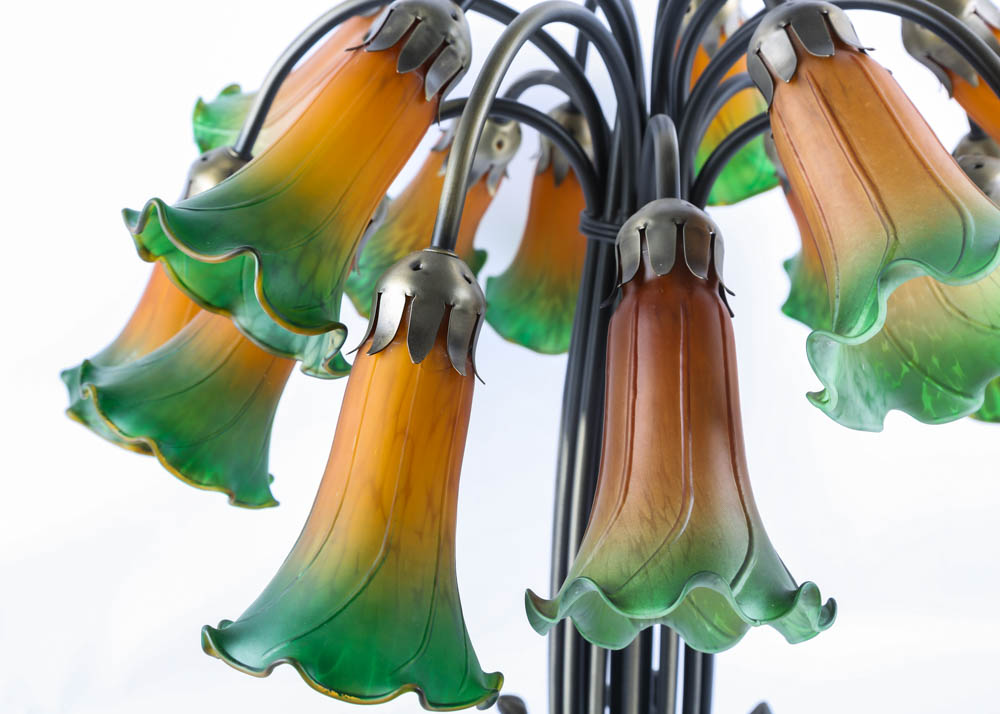 Tiffany Inspired Tulip Shade Lamp