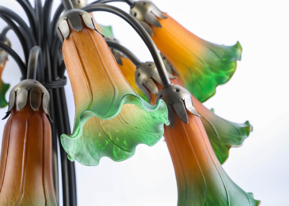 Tiffany Inspired Tulip Shade Lamp