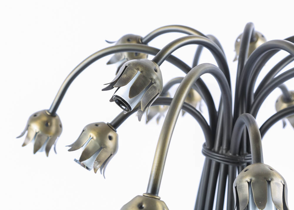 Tiffany Inspired Tulip Shade Lamp