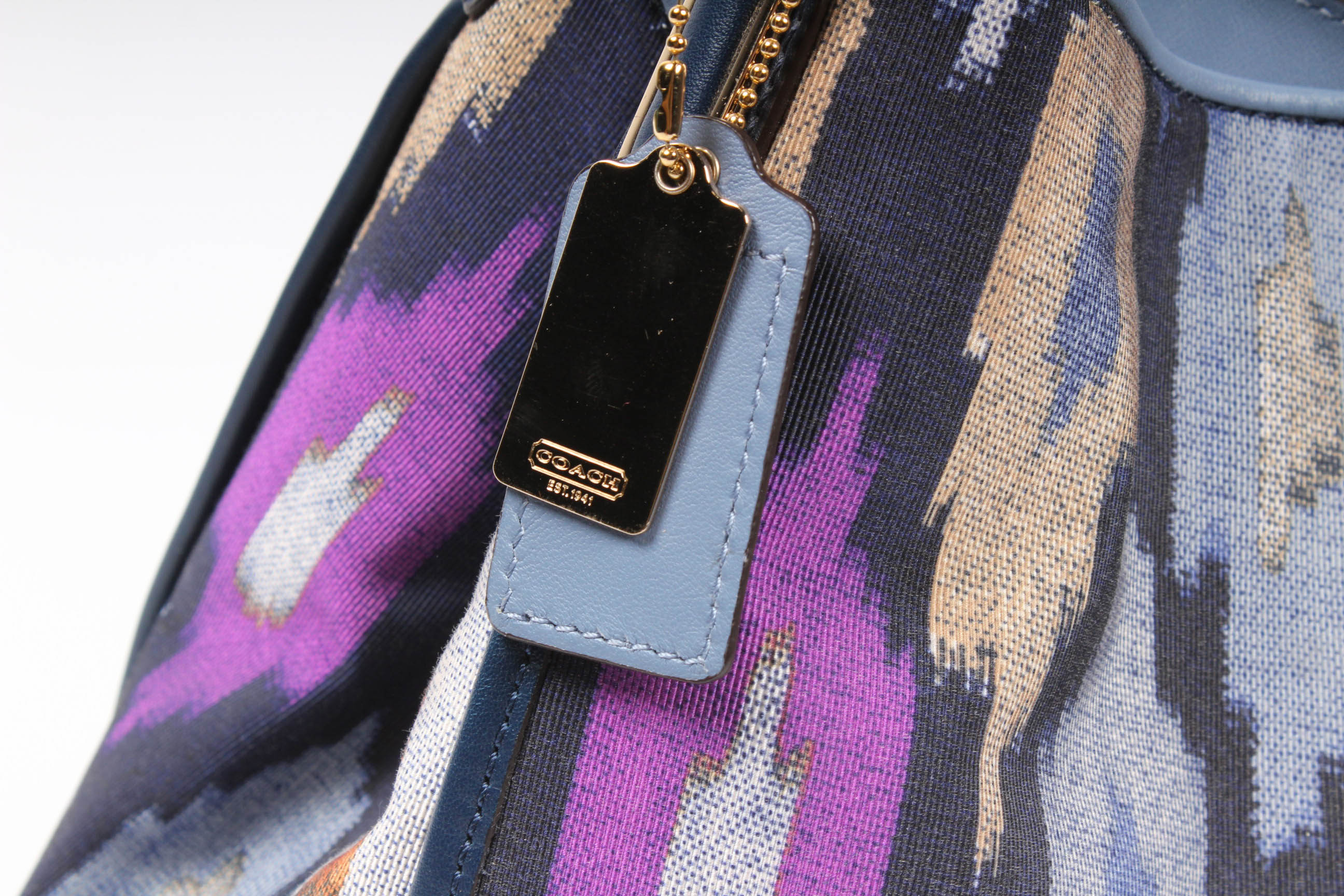 Coach Madison Ikat Pheobe Shoulder Bag