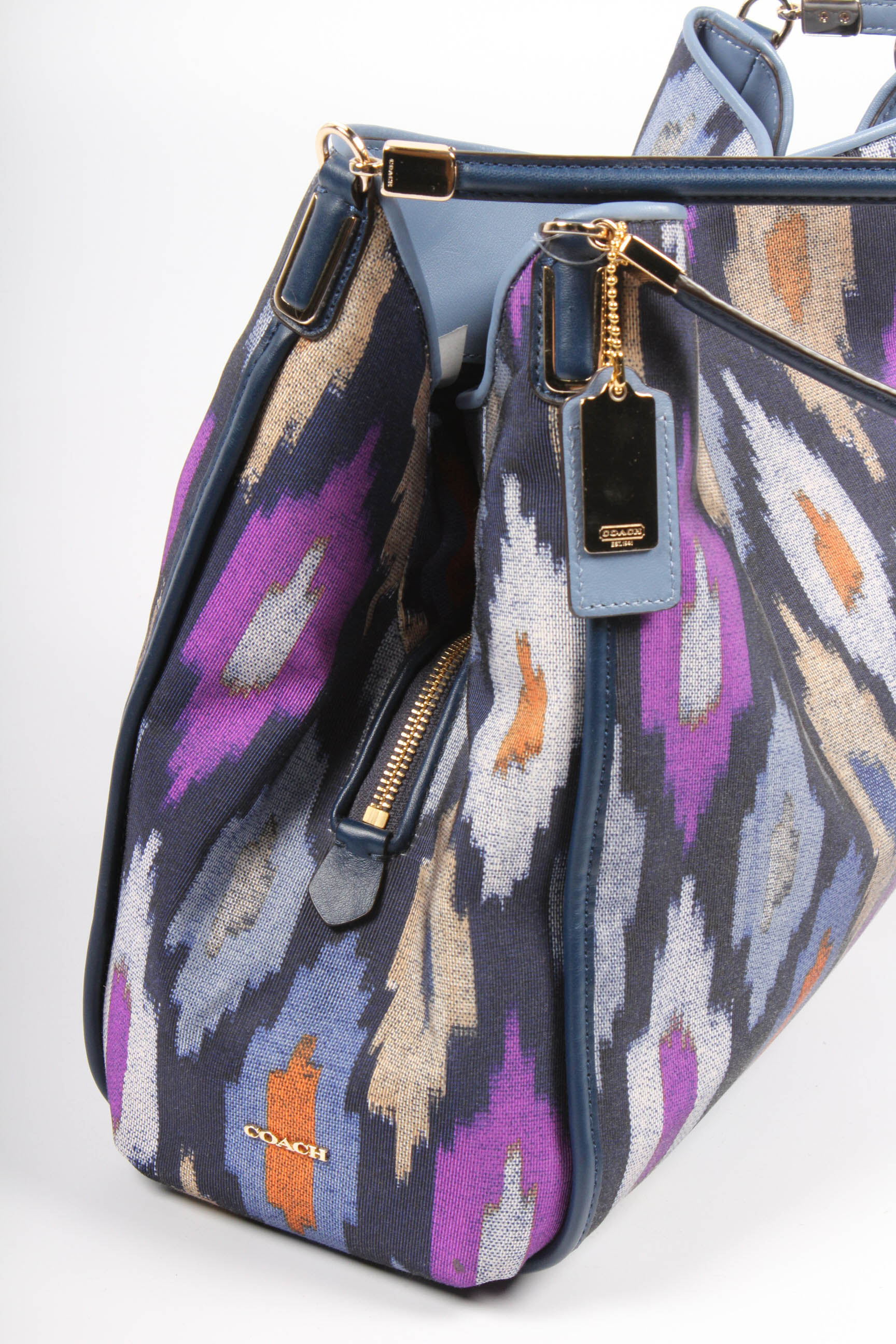 Coach Madison Ikat Pheobe Shoulder Bag