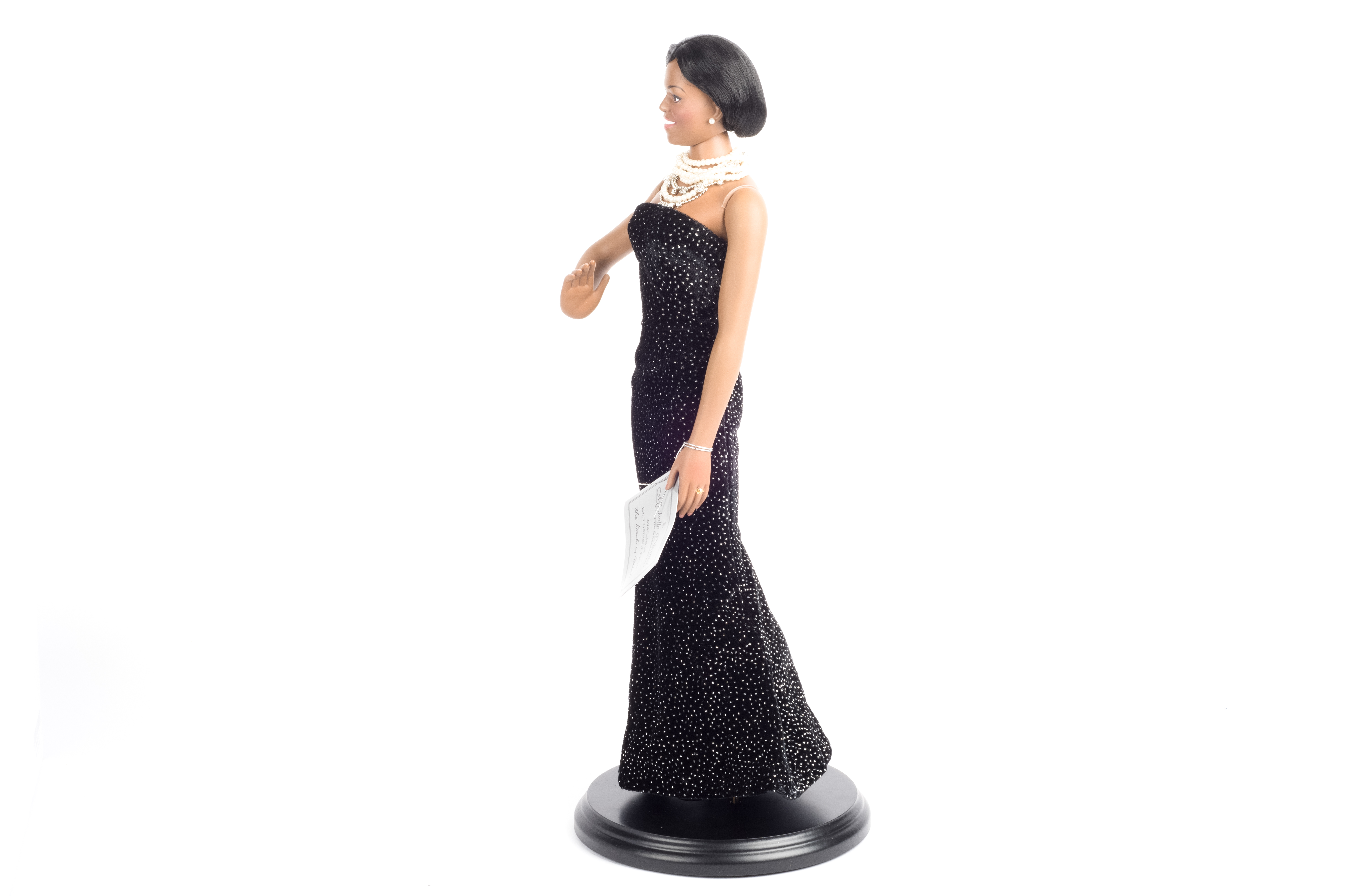 Danbury Mint "Michelle Obama" Governors Ball Porcelain Doll