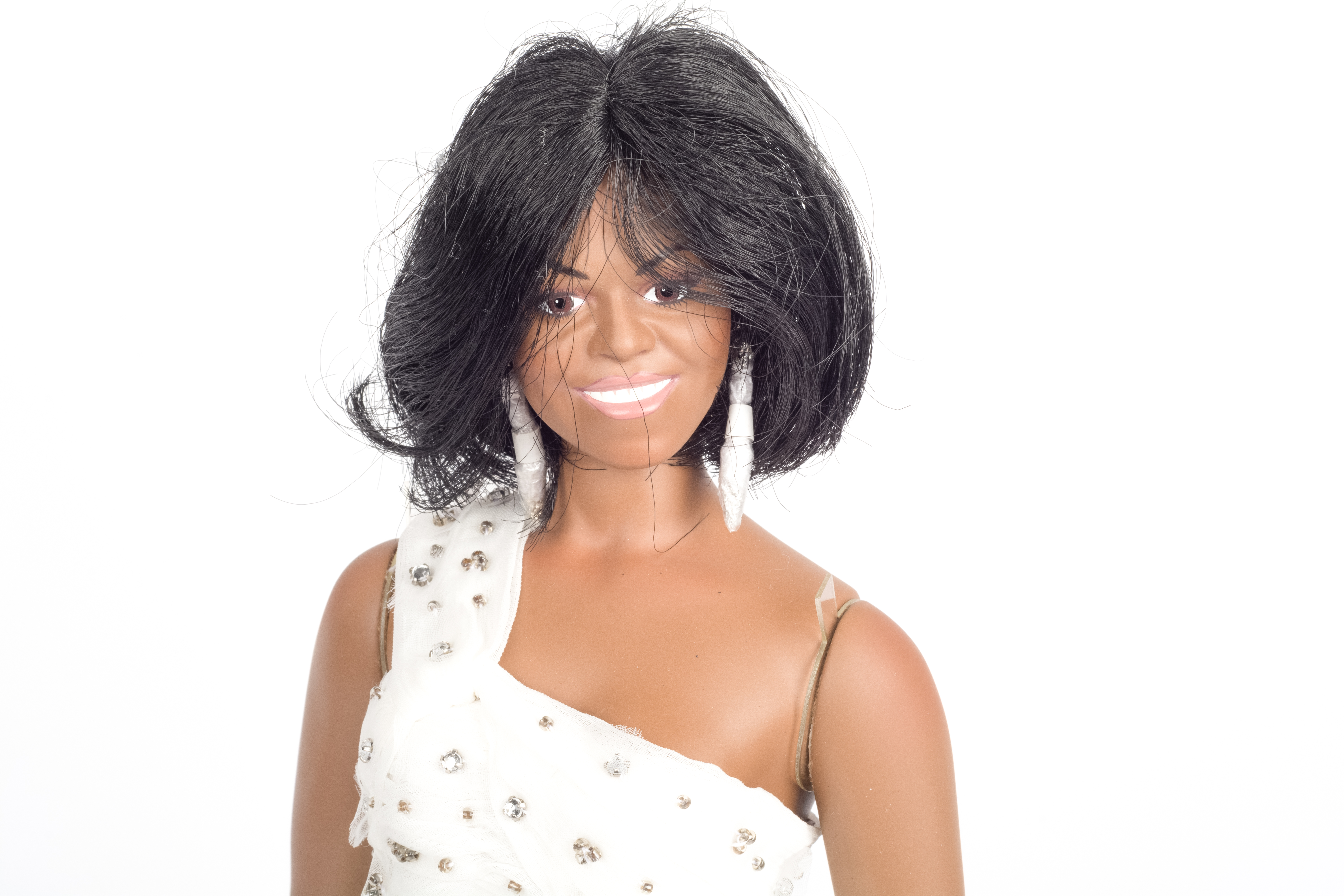 Danbury Mint "Michelle Obama" Inaugural Doll and Commemorative Plate