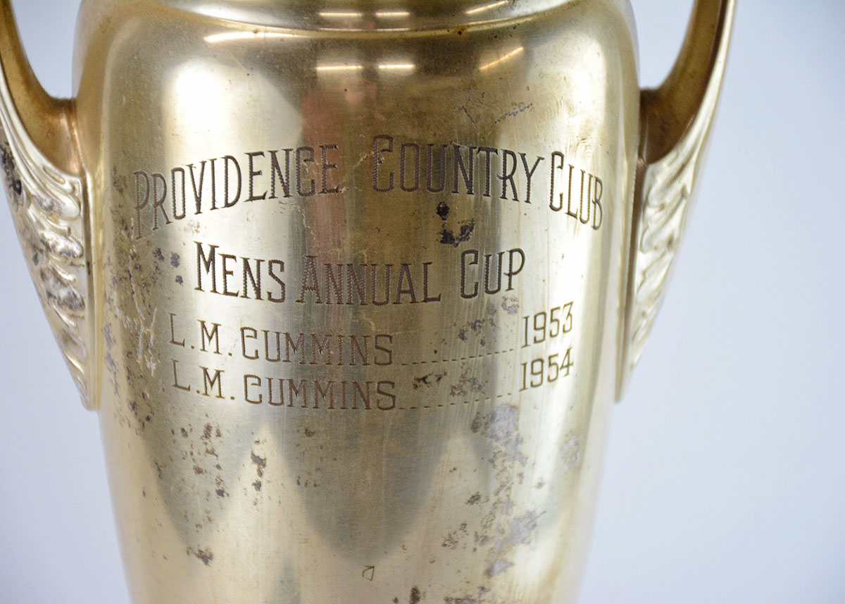 Vintage 1950s Golfing Trophy