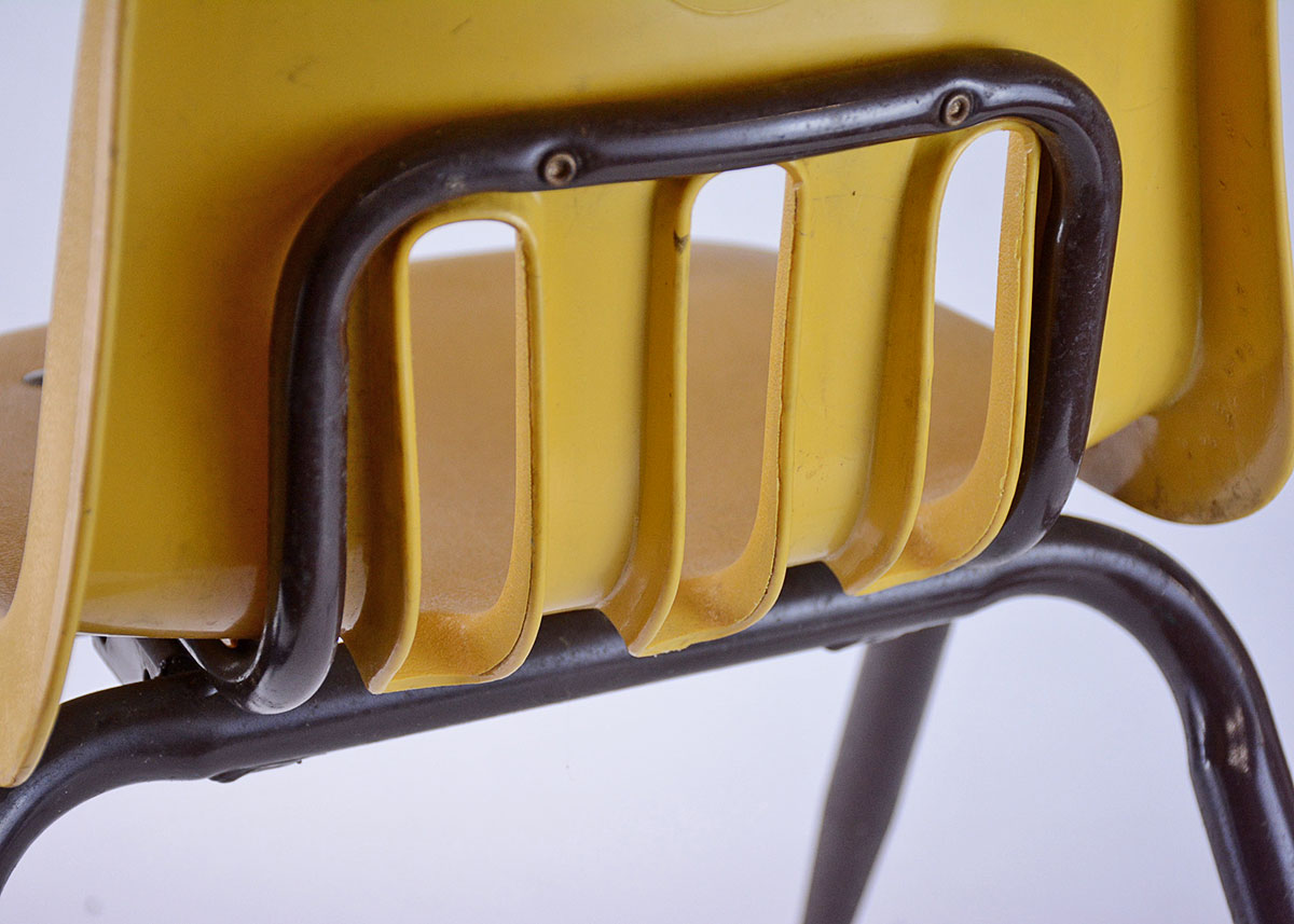 Vintage Children's Plastic Stacking Chairs