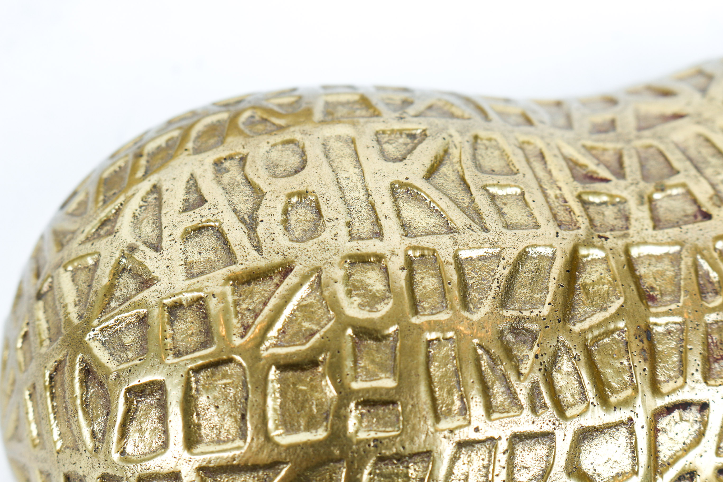 Vintage F.B Rogers Brass Peanut